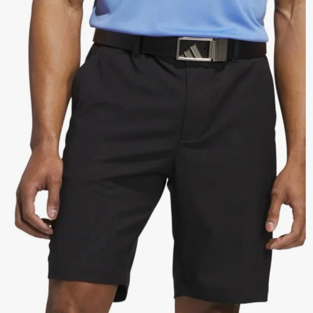 ADIDAS Golf 3-Stripe Men's 36 Black Stripes 4 Pockets Athletic Shorts